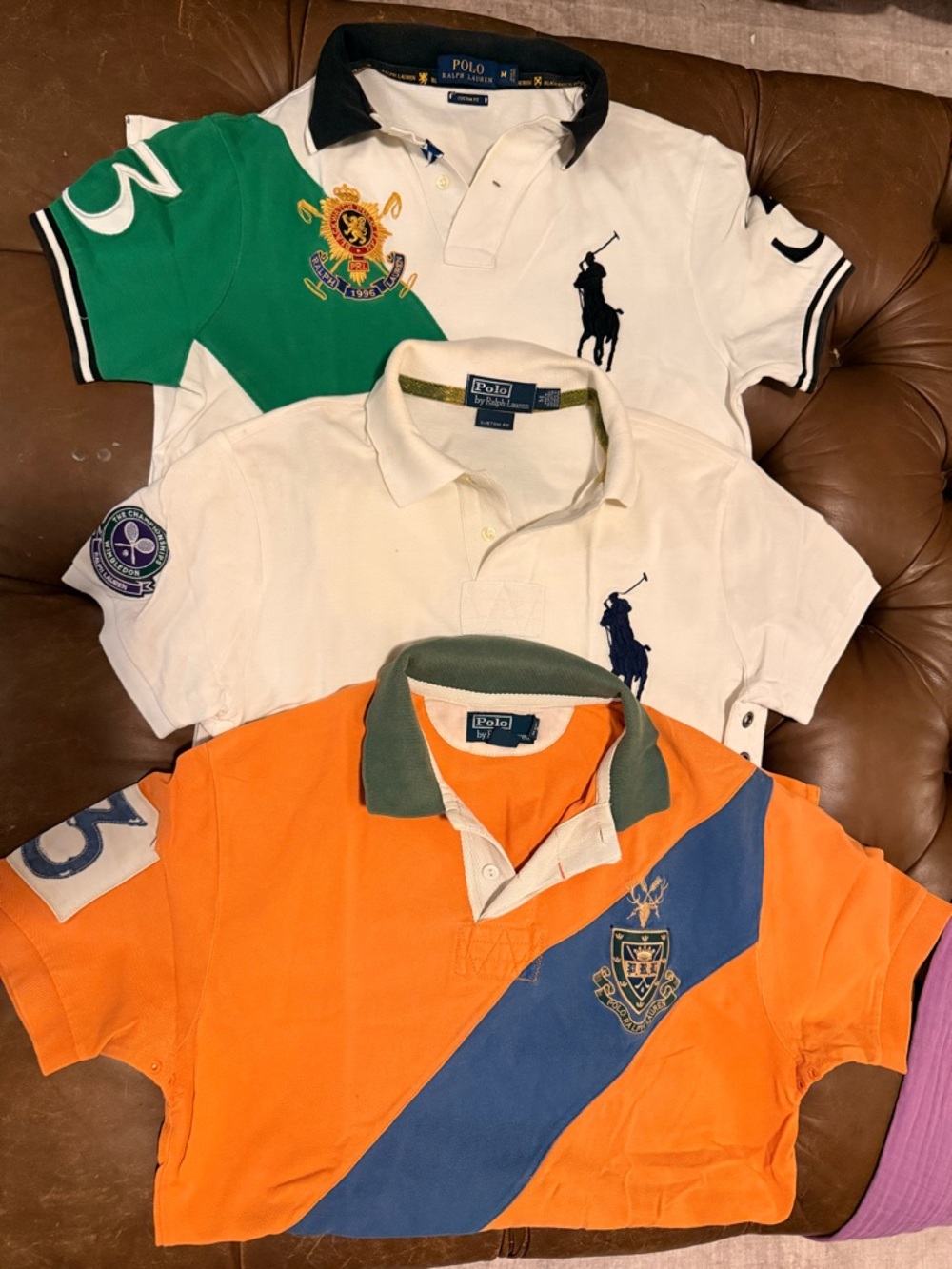 Polo Ralph Lauren Men’s Medium Polo Bundle (3)